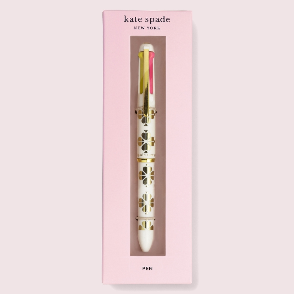 Kate Spade Gold Spade Multi-click Pen